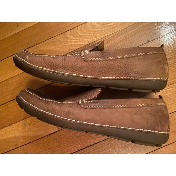 Geox Respira 100% Leather Loafers Mens Size 45/12 ~ Beautiful - Picture 5 of 5